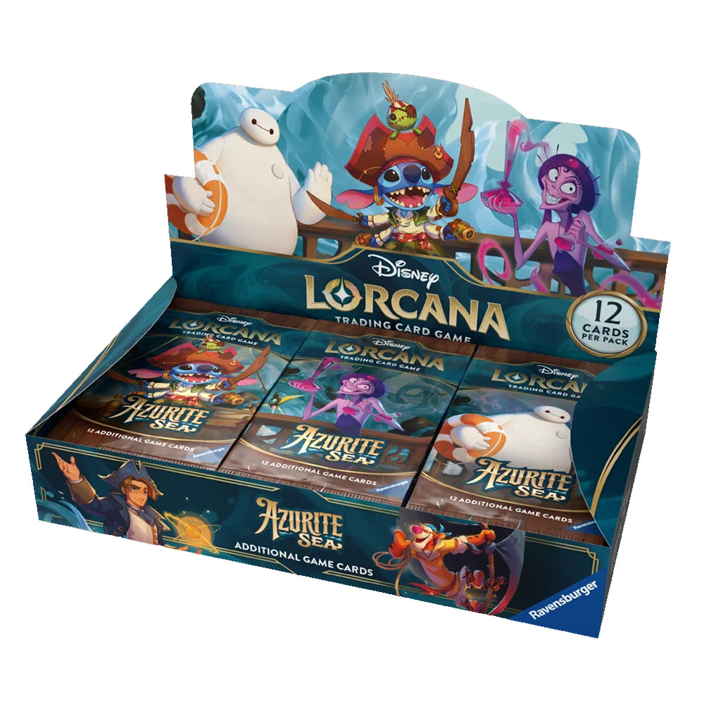 CAJA DE 24 SOBRES - AZURITE SEA - LORCANA TCG (INGLÉS)