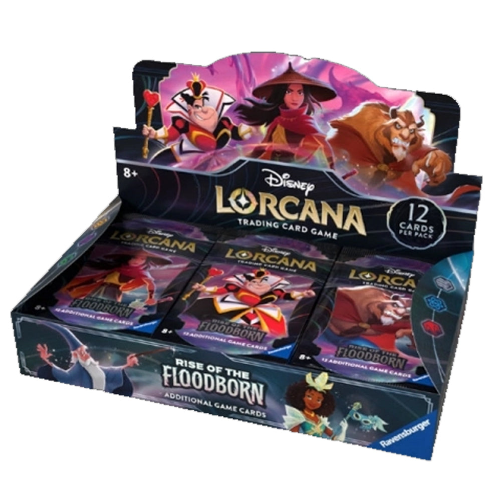 CAJA DE 24 SOBRES - RISE OF THE FLOODBORN - LORCANA TCG (INGLÉS)