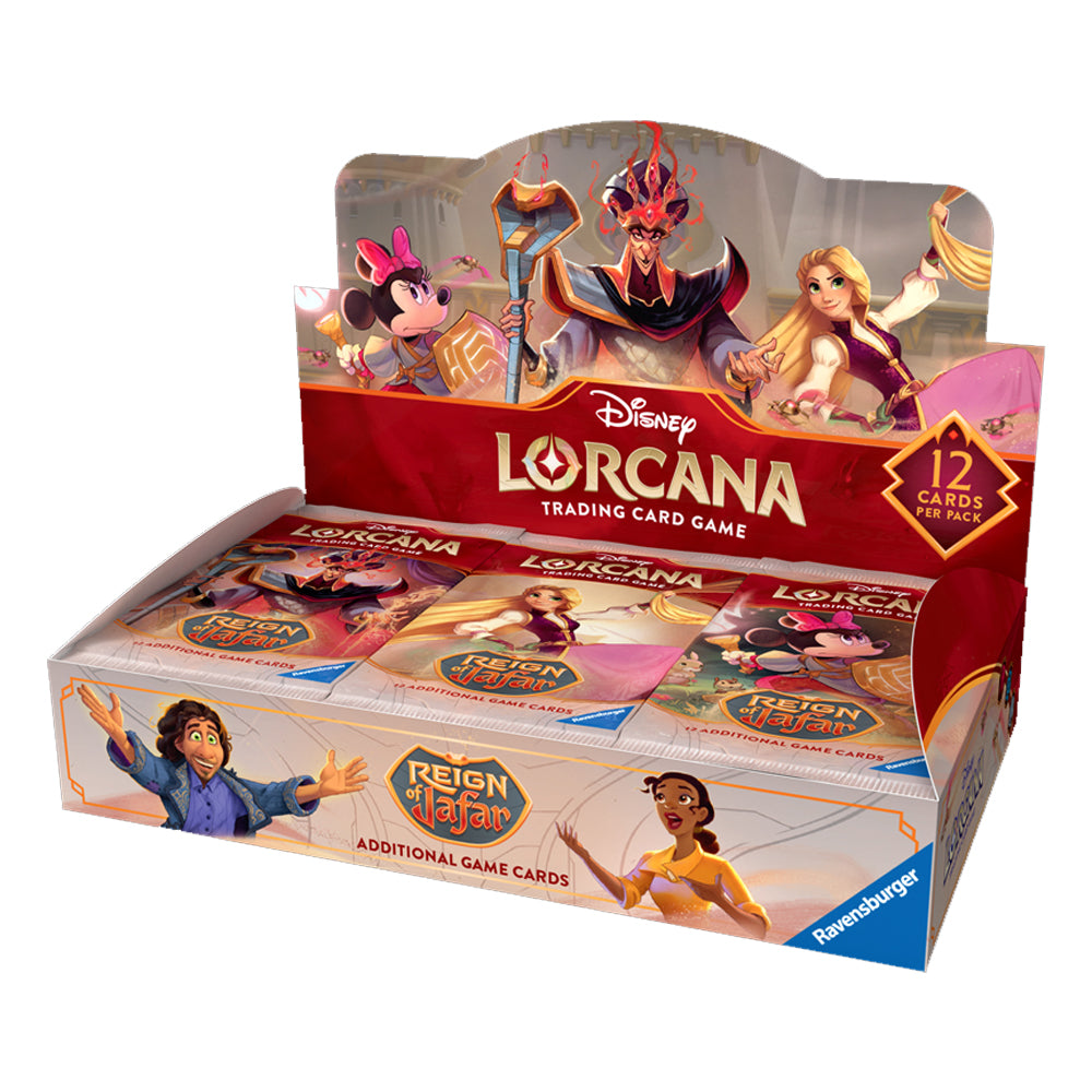 CAJA DE 24 SOBRES - REIGN OF JAFAR - LORCANA TCG (INGLÉS)