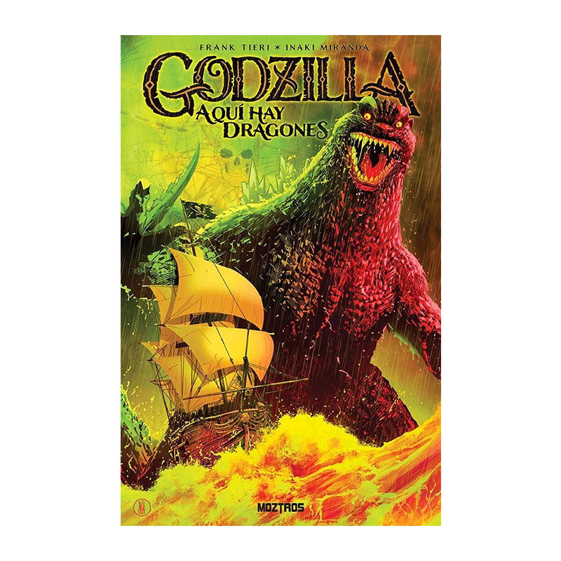 GODZILLA. AQUI HAY DRAGONES