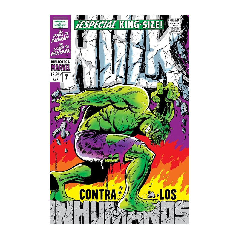 BIBLIOTECA MARVEL 100. EL INCREIBLE HULK 07