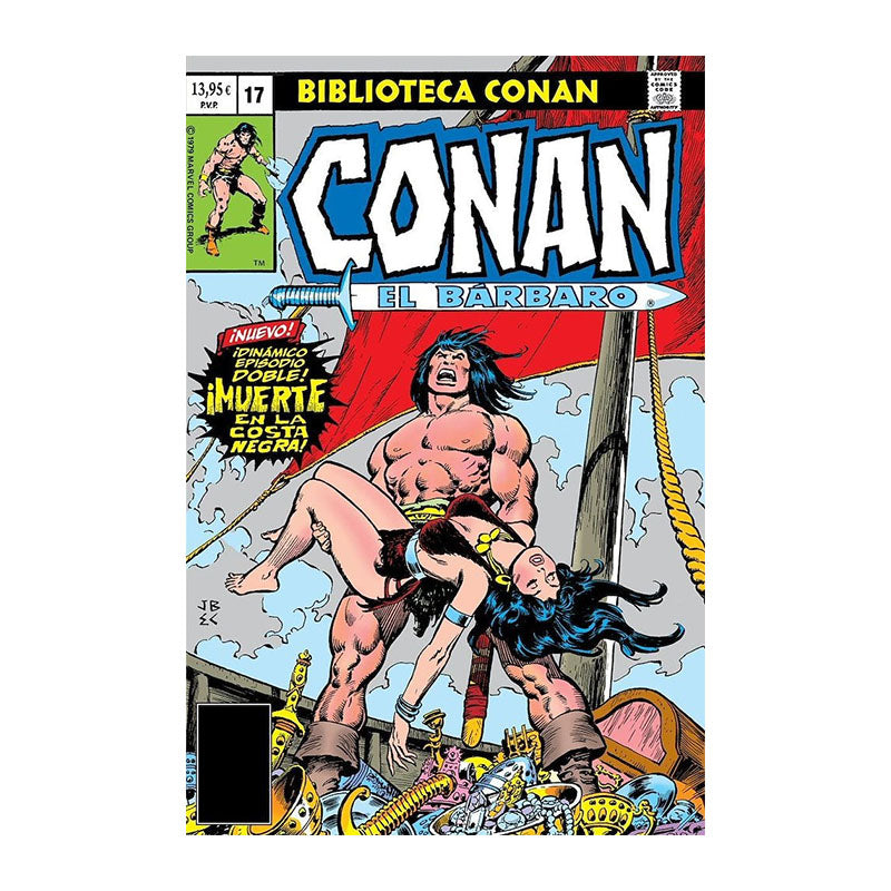 BIBLIOTECA CONAN. CONAN EL BARBARO 17