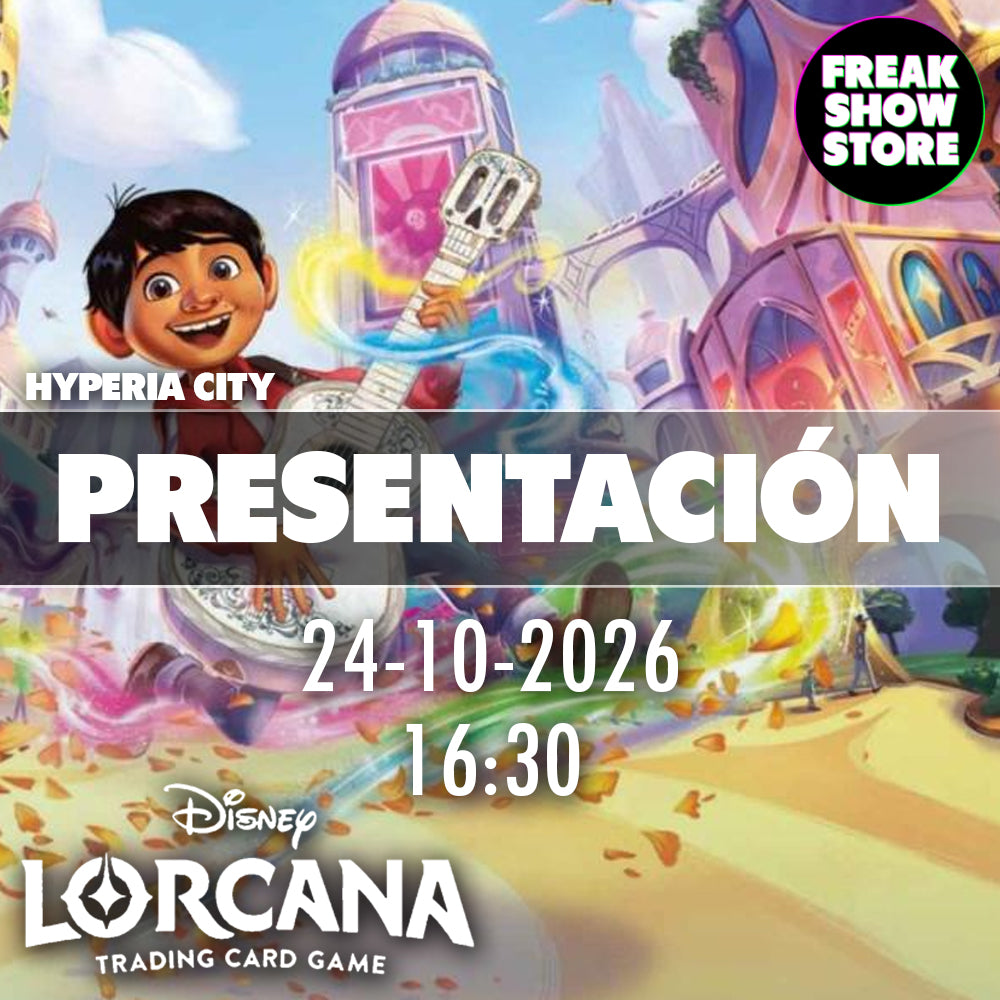 PRESENTACIÓN HYPERIA CITY LORCANA TCG (24/10/2026)
