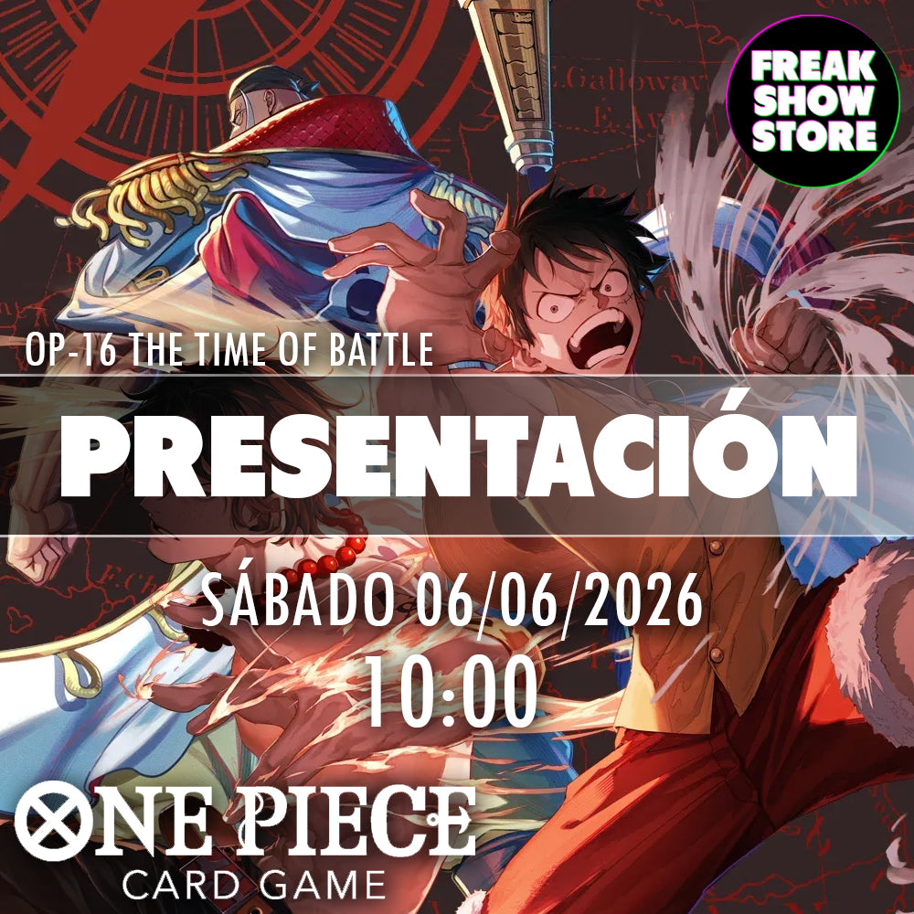 PRESENTACIÓN OP-16 ONE PIECE TCG (06/06/26)