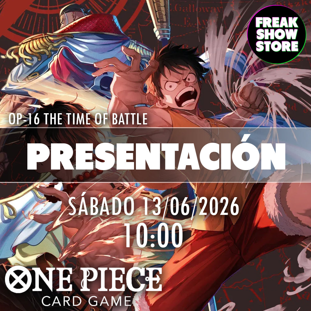PRESENTACIÓN OP-16 ONE PIECE TCG (13/06/26)