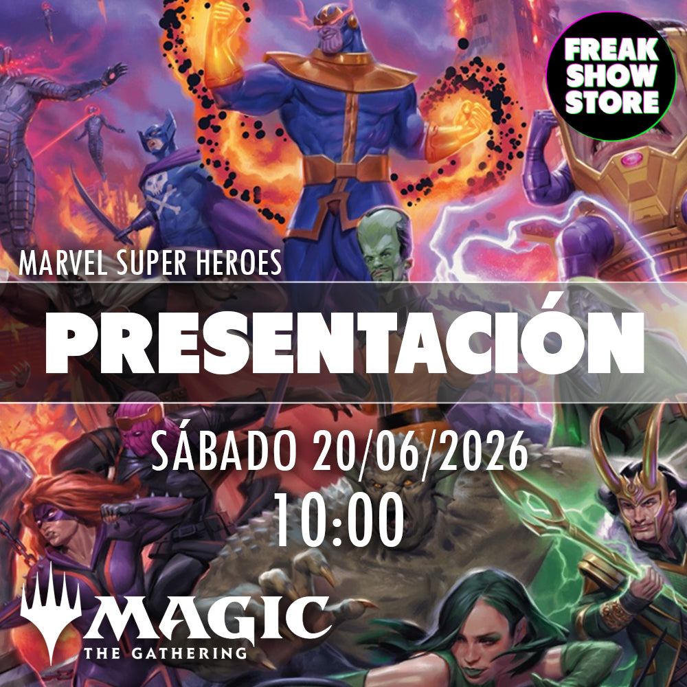 PRESENTACIÓN MARVEL SUPER HEROES MTG SÁBADO (20/06/26)
