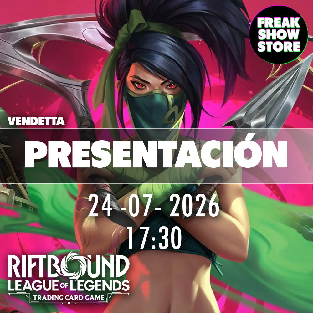 PRESENTACIÓN VENDETTA RIFTBOUND TCG (24/07/2026)