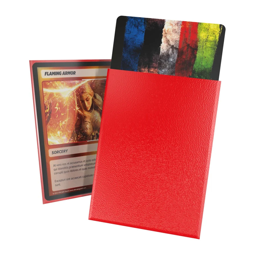 FUNDAS CORTEX TAMAÑO ESTÁNDAR RED MATTE (100)