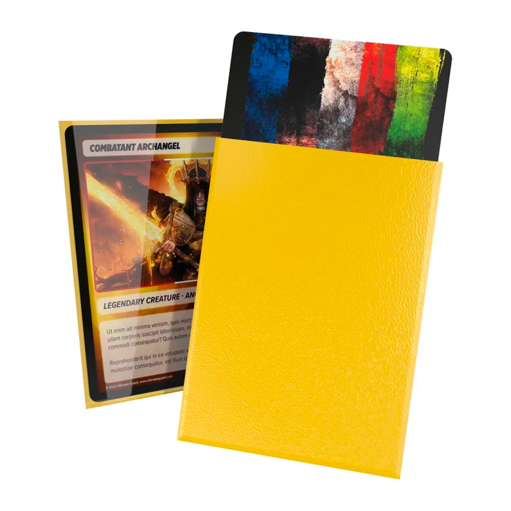 FUNDAS CORTEX TAMAÑO ESTÁNDAR YELLOW (100)