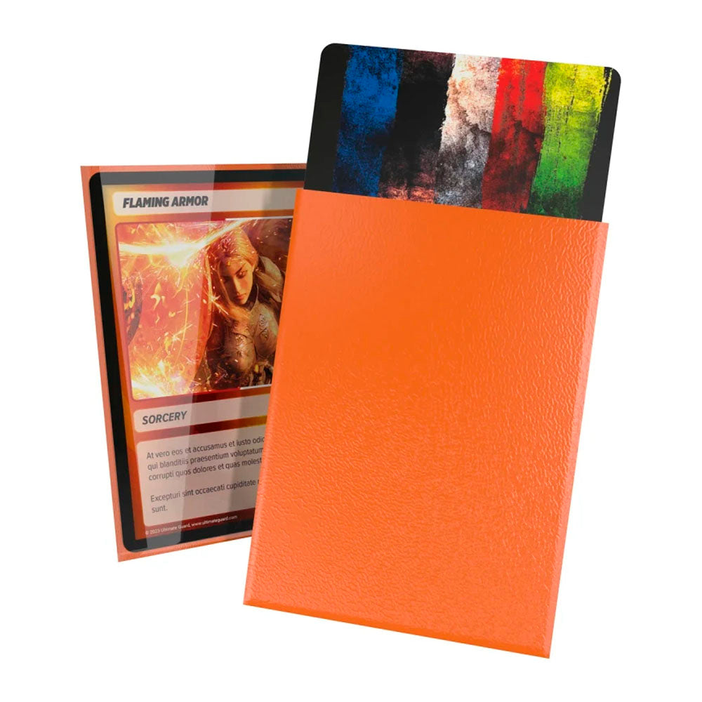 FUNDAS CORTEX TAMAÑO ESTÁNDAR ORANGE (100)
