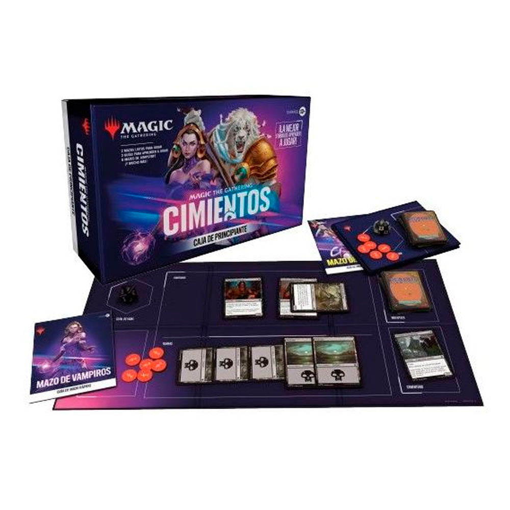 CAJA DE PRINCIPIANTE CIMIENTOS - MAGIC THE GATHERING (ESPAÑOL)