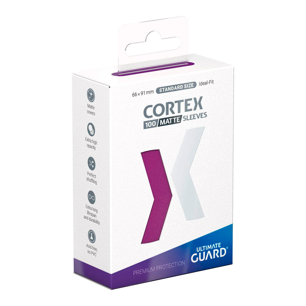 FUNDAS CORTEX TAMAÑO ESTÁNDAR PURPLE MATTE (100)