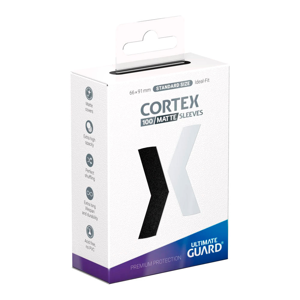 FUNDAS CORTEX TAMAÑO ESTÁNDAR BLACK MATTE (100)