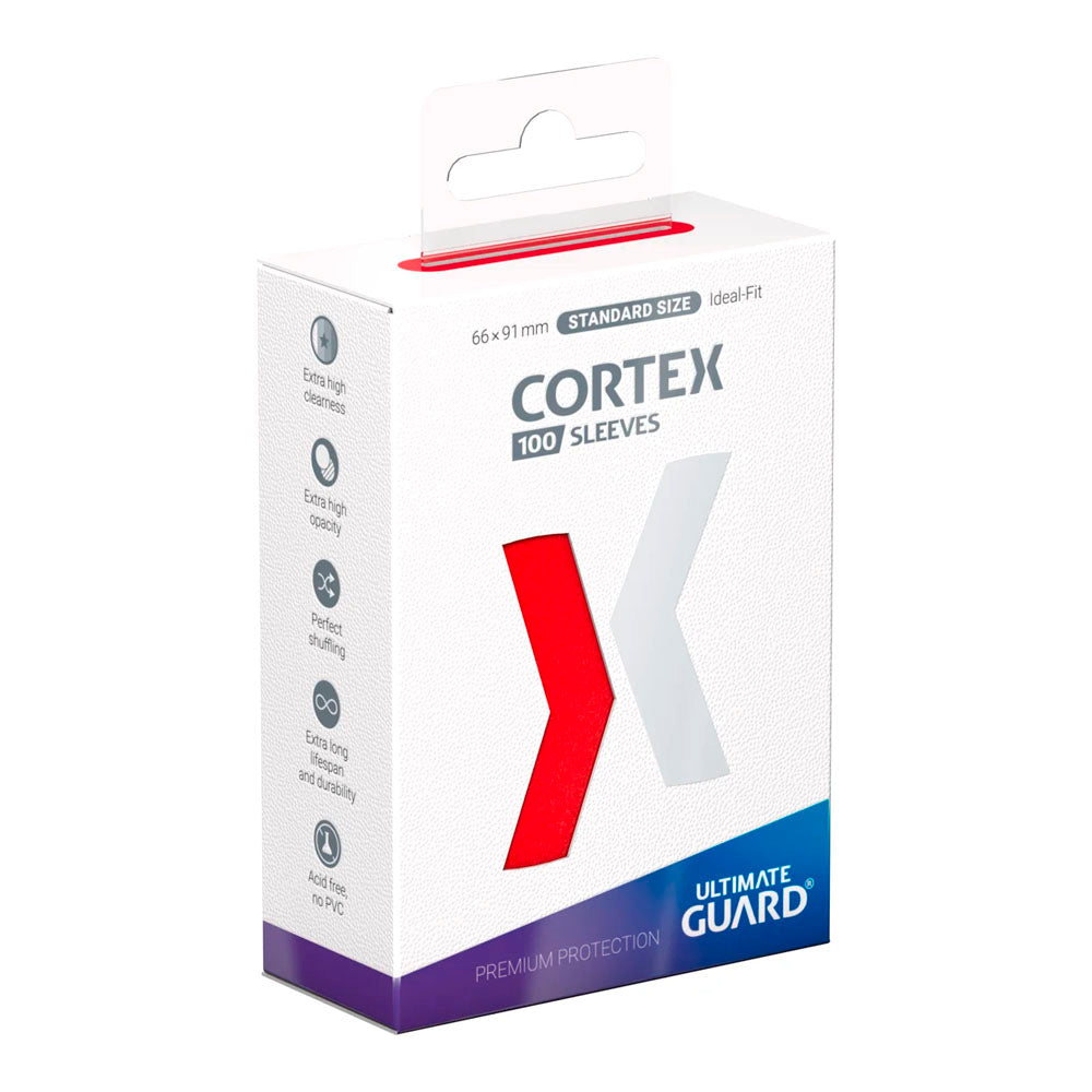 FUNDAS CORTEX TAMAÑO ESTÁNDAR RED (100)
