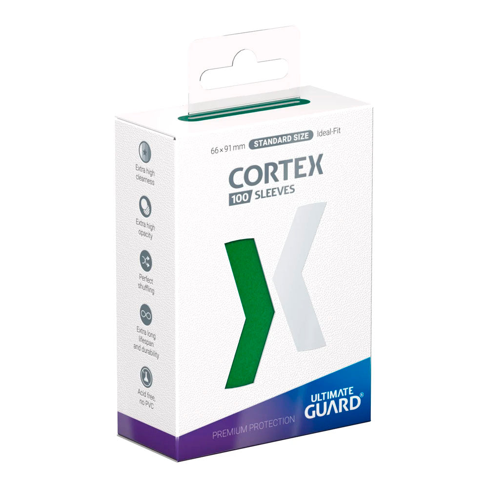 FUNDAS CORTEX TAMAÑO ESTÁNDAR GREEN (100)