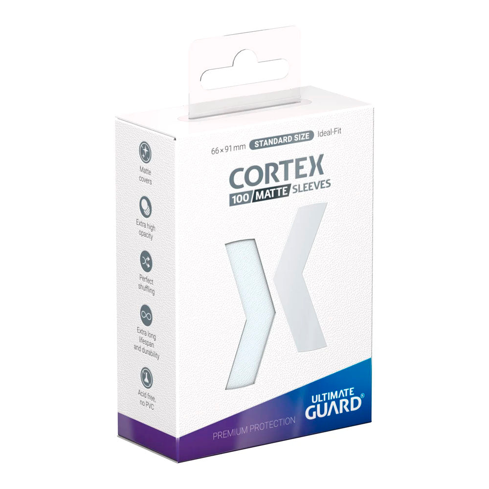 FUNDAS CORTEX TAMAÑO ESTÁNDAR TRANSPARENT MATTE (100)