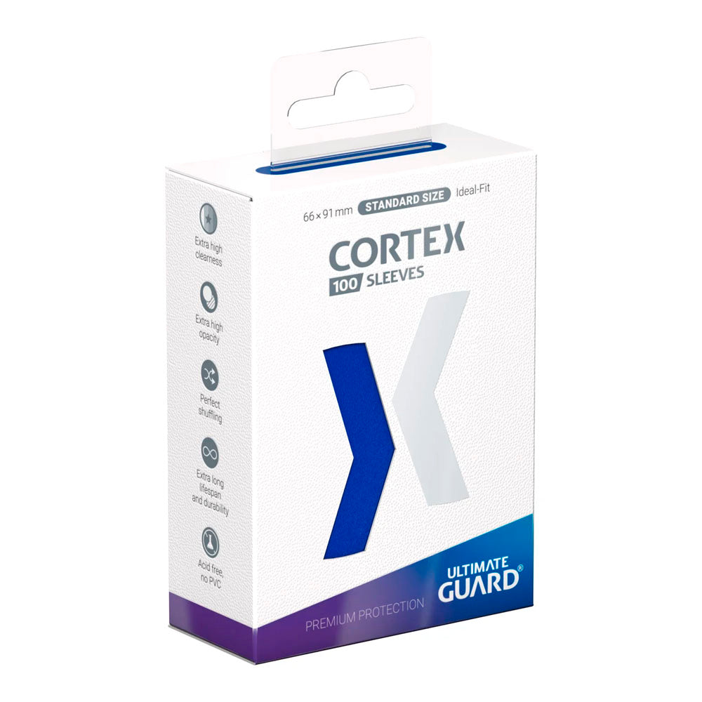 FUNDAS CORTEX TAMAÑO ESTÁNDAR BLUE (100)