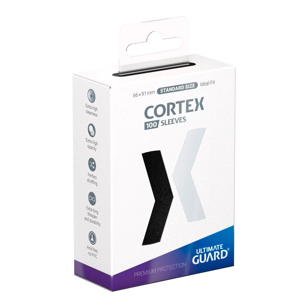 FUNDAS CORTEX TAMAÑO ESTÁNDAR BLACK (100)