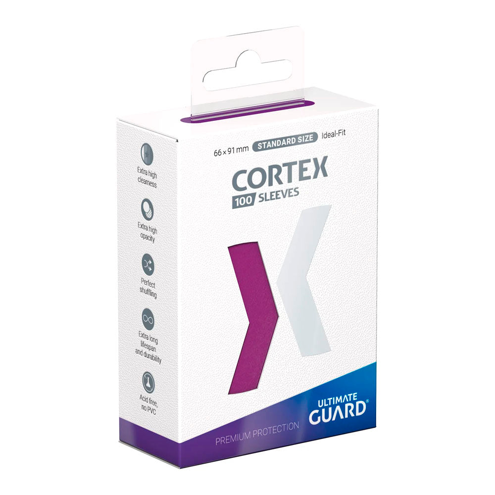 FUNDAS CORTEX TAMAÑO ESTÁNDAR PURPLE (100)