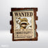 HUCHA ONE PIECE WANTED LUFFY PVC PLASTOY