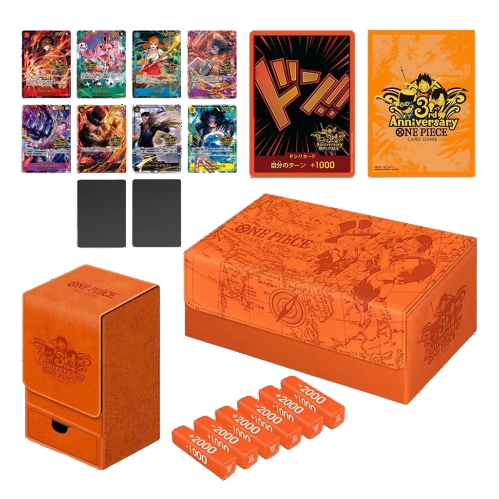 ONE PIECE CARD GAME JAPANESE 3RD ANNIVERSARY SET (INGLÉS)