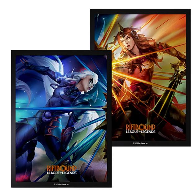 FUNDAS Riftbound: League of Legends TCG - Vendetta Art Sleeves - DIANA VS LEONA