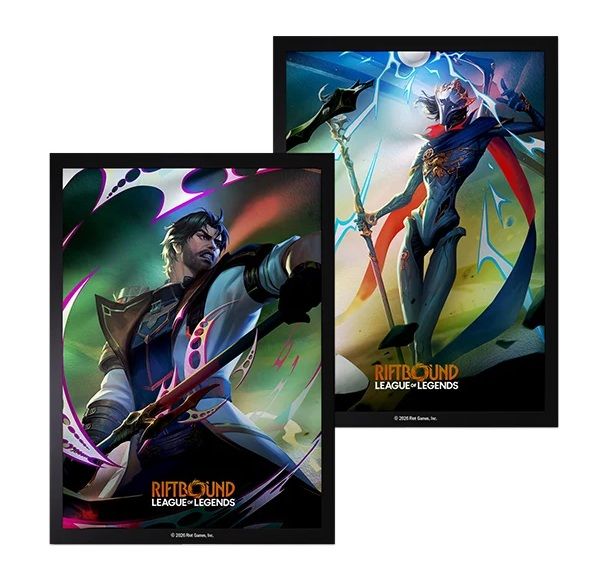 FUNDAS Riftbound: League of Legends TCG - Vendetta Art Sleeves - Jayce vs Viktor