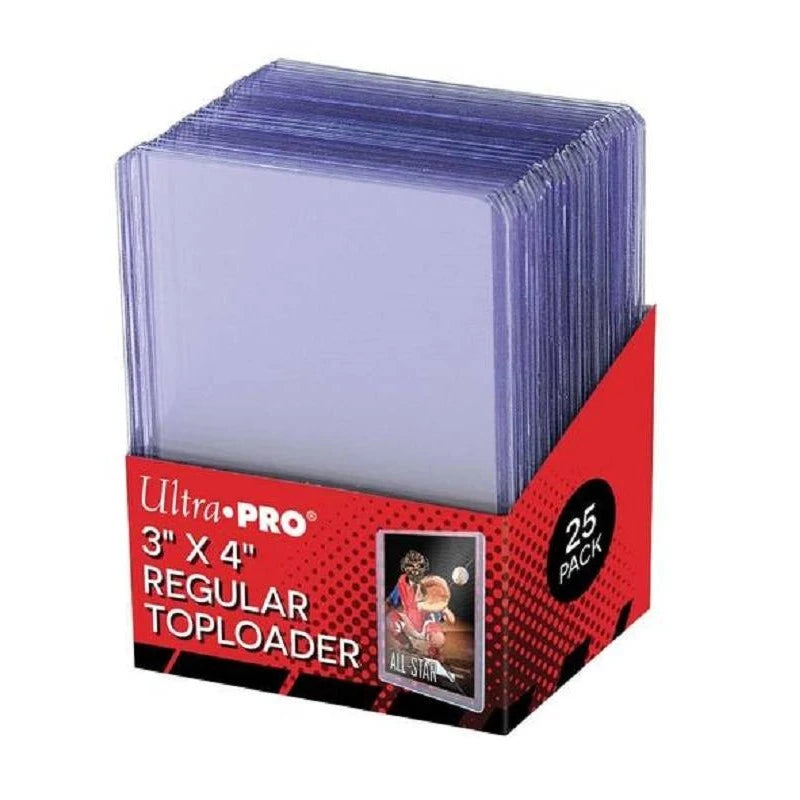 FUNDAS REGULAR TRANSPARENTES DE 3" X 4" PARA TARJETAS DE TAMAÑO ESTÁNDAR (25)