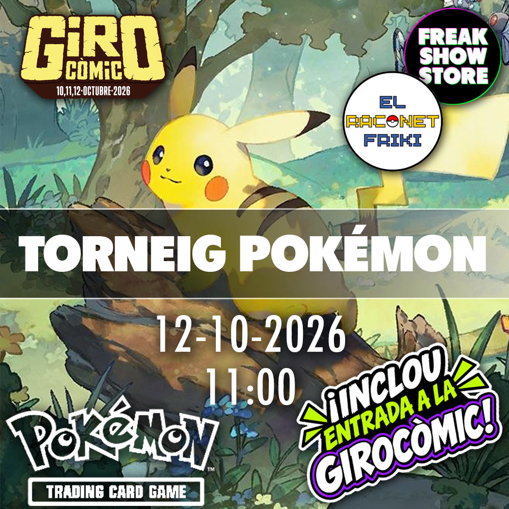 TORNEIG GIROCÒMIC 2026 POKEMON TCG (12/10/2026)