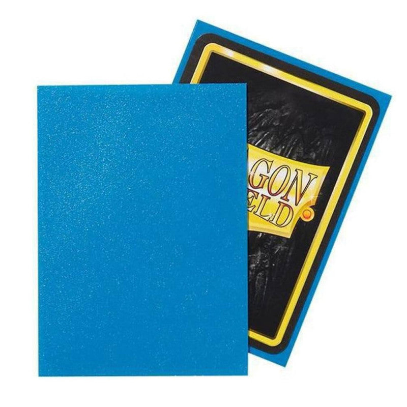 SAPPHIRE MATTE - FUNDAS DRAGON SHIELD - 100PC