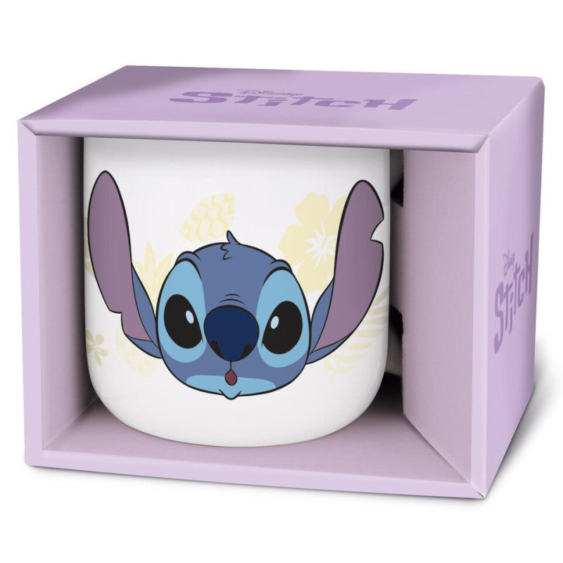 TAZA DE DESAYUNO STITCH 400 ML