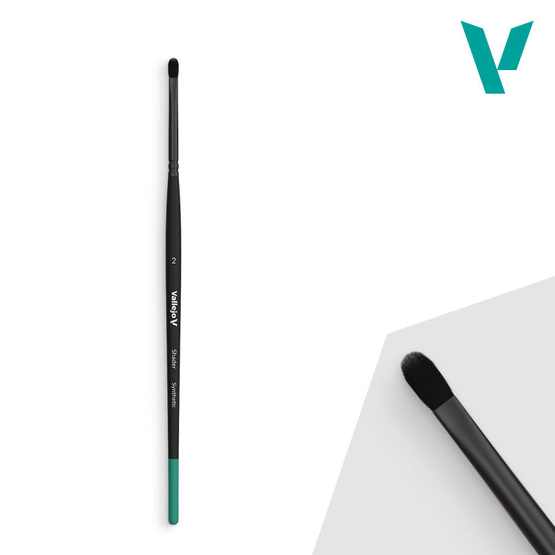 PINCEL LENGUA DE GATO SINTÉTICO SHADER Nº 2