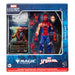 FIGURA BATTLE-DAMAGED SPIDER-MAN MARVEL LEGENDS MAGIC: THE GATHERING (CON CARTA EXCLUSIVA METALIZADA) 15 CM
