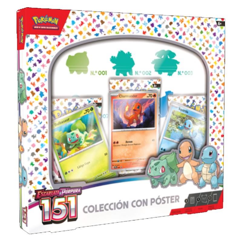POSTER BOX - POKEMON 151 - CARTAS POKEMON TCG - (ESPAÑOL