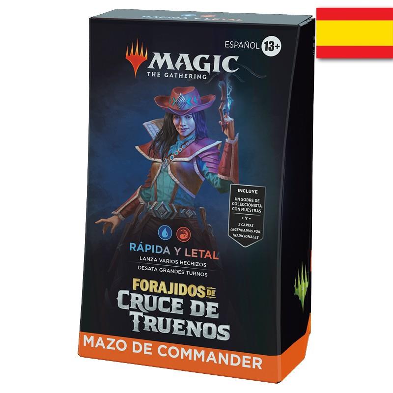 MAZO COMMANDER RÁPIDA Y LETAL - OUTLAWS OF THUNDER JUNCTION - MAGIC THE GATHERING - (ESPAÑOL) | 9999900000573