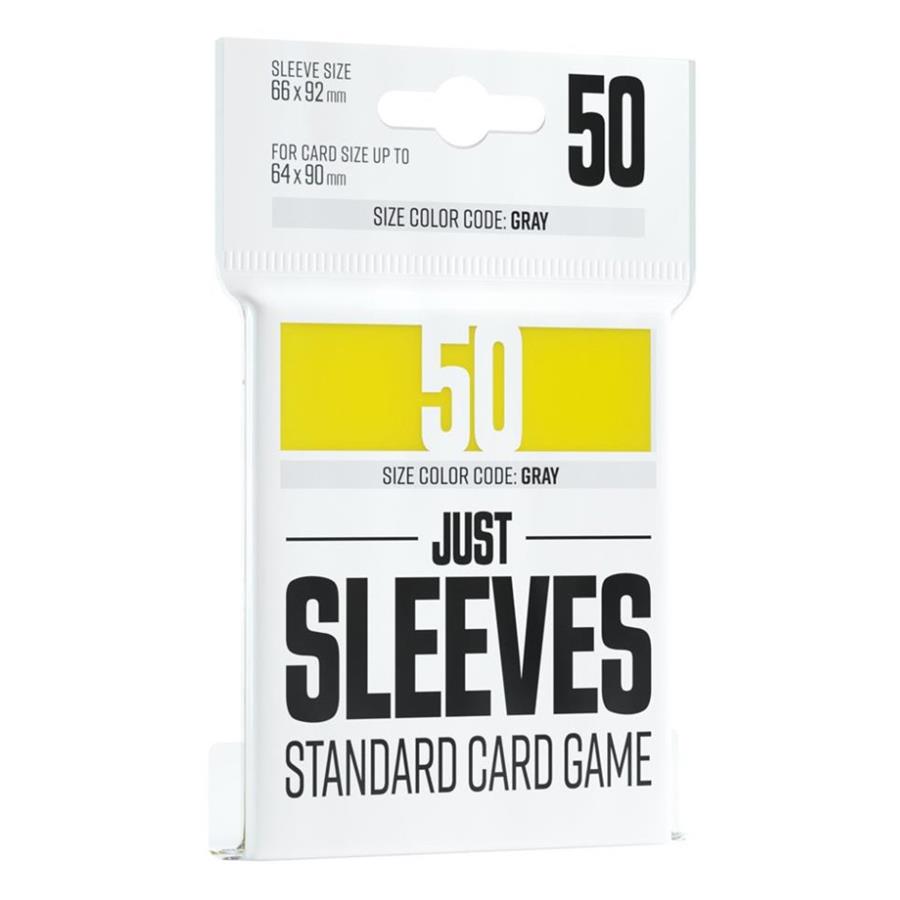 PACK JUST SLEEVES STANDARD CARD GAME YELLOW (50) | 4251715411360