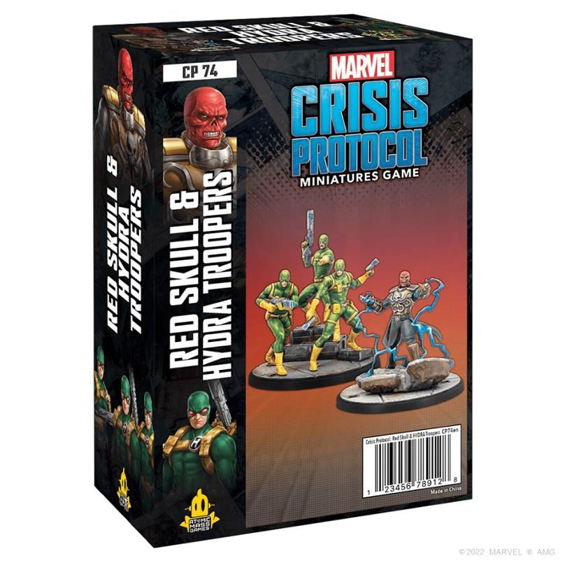 MARVEL CRISIS PROTOCOL: RED SKULL & HYDRA TROOPERS PACK (INGLÉS) | 841333112646