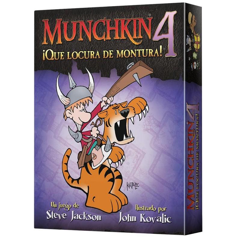 MUNCHKIN 4: ¡QUE LOCURA DE MONTURA! | 8435407639614