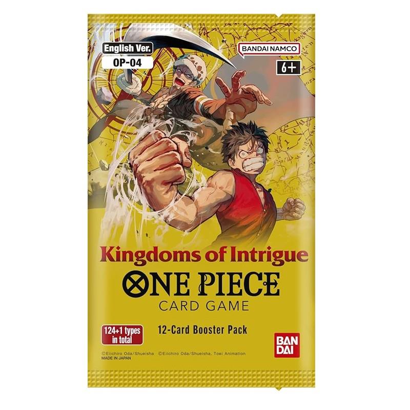 SOBRE DE 12 CARTAS - ONE PIECE CARD GAME -  KINGDOMS OF INTRIGUE (INGLÉS) | 810059781986