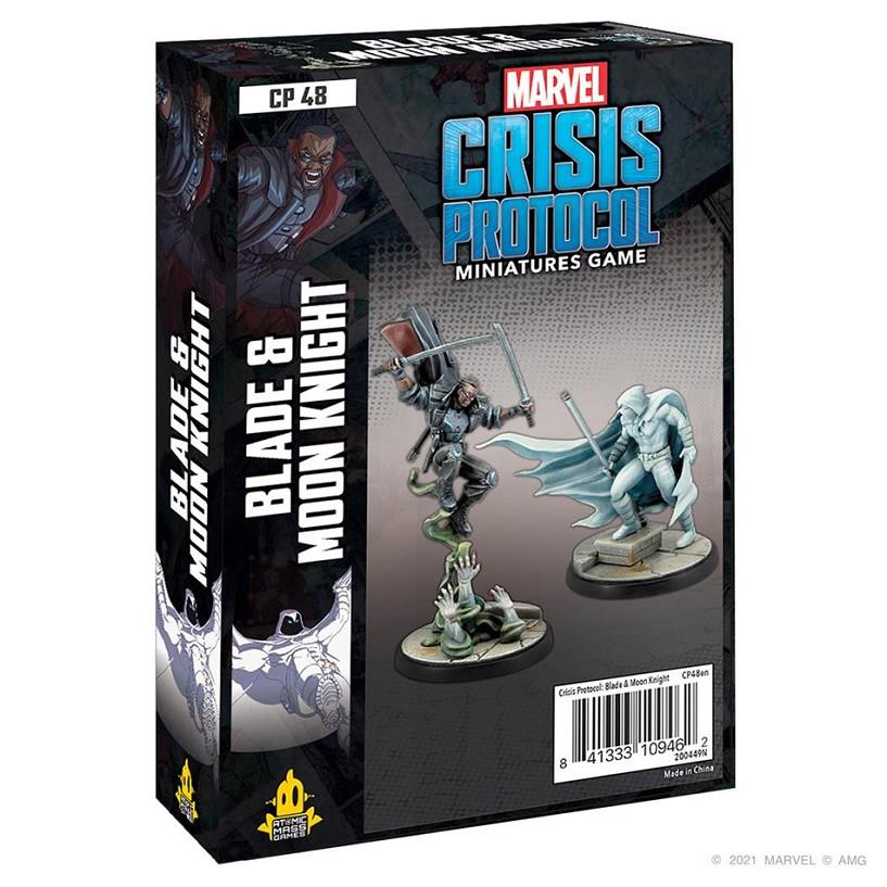 MARVEL CRISIS PROTOCOL: BLADE AND MOON KNIGHT (INGLÉS) | 841333109462