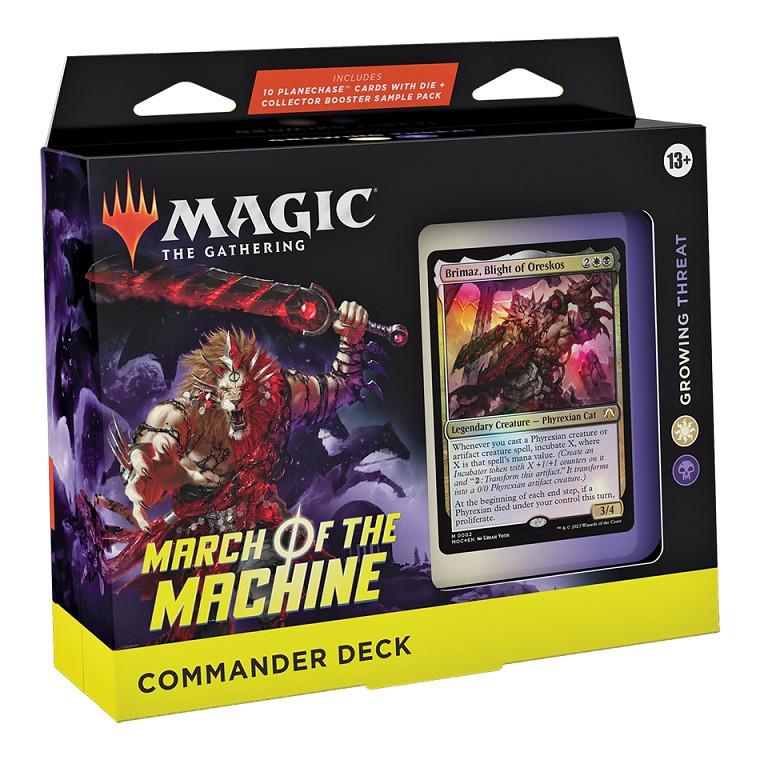 MAZO COMMANDER MARCH OF THE MACHINE - MAGIC THE GATHERING - GROWING THREAT (INGLÉS) | 1951662083811