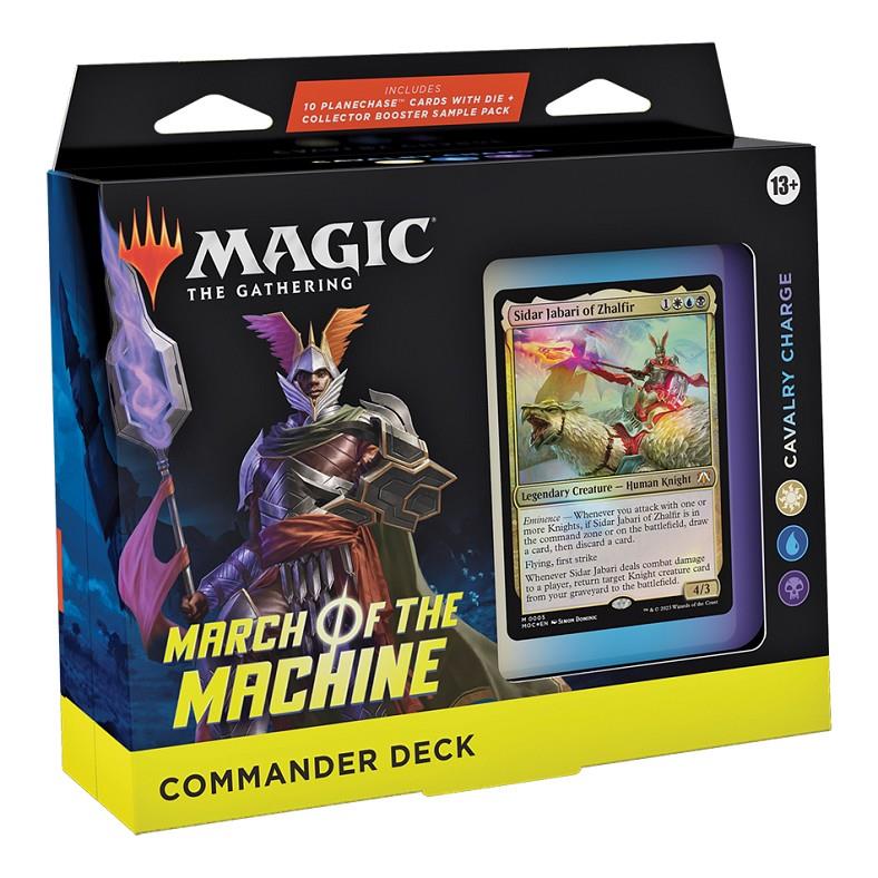 MAZO COMMANDER MARCH OF THE MACHINE - MAGIC THE GATHERING - CAVALRY CHARGE (INGLÉS) | 1951662083812