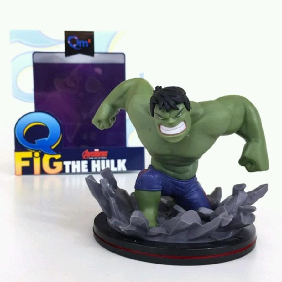 THE INCREDIBLE HULK Q-FIG, LOOT CRATE EXCLUSIV, NEW IN BOX, AVENGERS AGE OF ULTRON DAMAGED PACKING | 4846527563914724