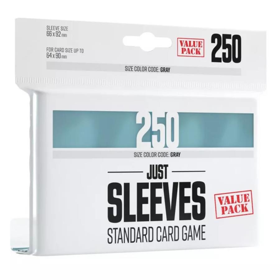 PACK JUST SLEEVES VALUE PACK CLEAR (250) | 4251715411377