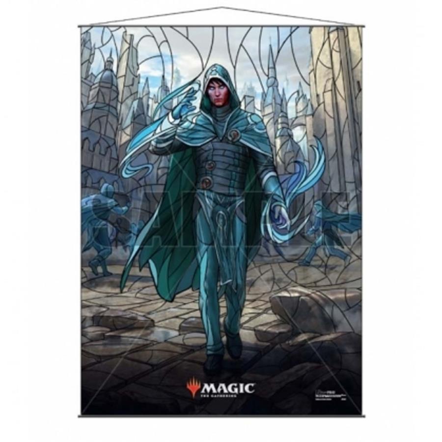 STAINED GLASS WALL SCROLL JACE MAGIC THE GATHERING | 074427181789
