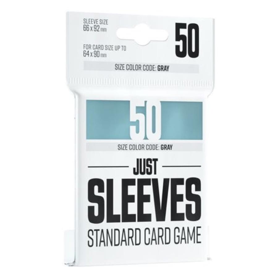 PACK JUST SLEEVES STANDARD CARD GAME CLEAR (50) | 4251715411308
