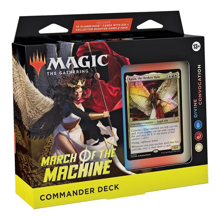 MAZO COMMANDER MARCH OF THE MACHINE - MAGIC THE GATHERING - DIVINE CONVOCATION (INGLÉS) | 1951662083814