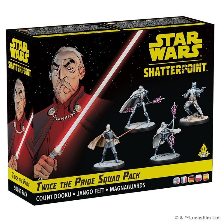 STAR WARS: SHATTERPOINT - TWICE THE PRIDE COUNT DOOKU SQUAD | 841333120306
