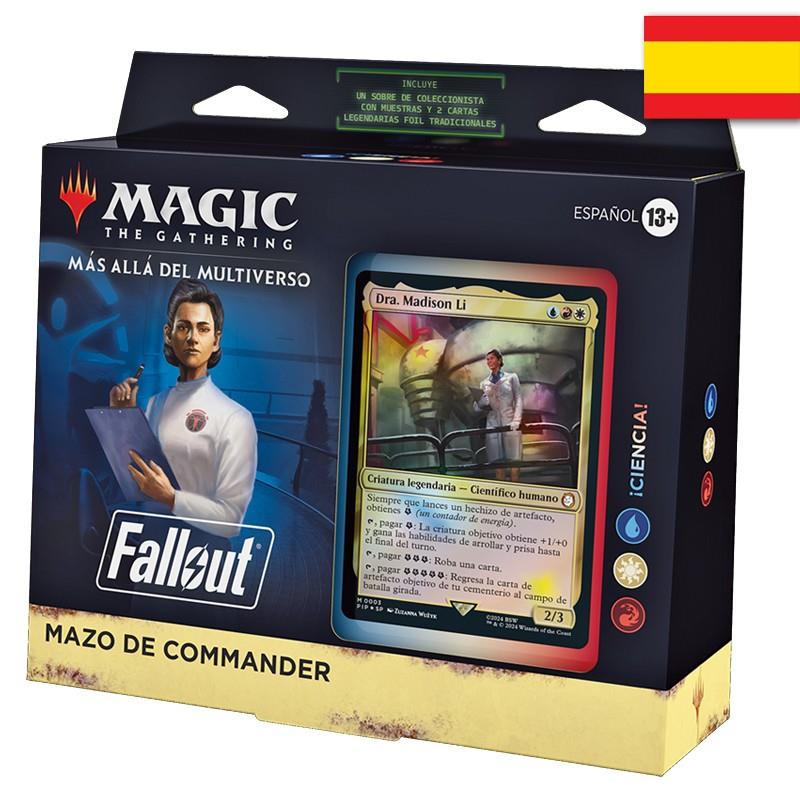 MAZO COMMANDER ¡CIÉNCIA! - UNIVERSES BEYOND FALLOUT - MAGIC THE GATHERING - (ESPAÑOL) | 9999900000474