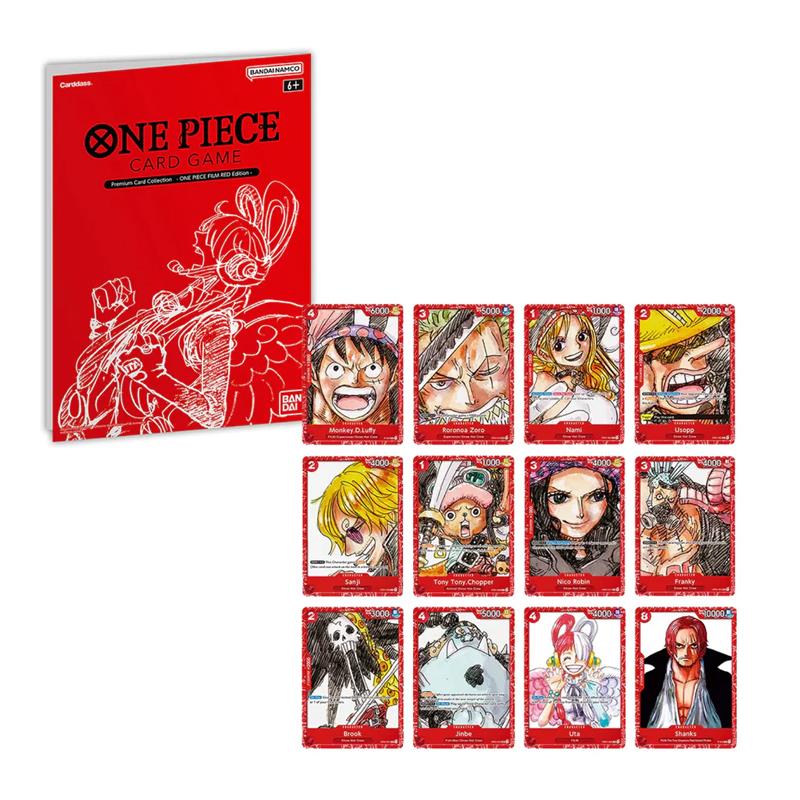 PREMIUM CARD COLLECTION FILM RED - ONE PIECE CARD GAME (INGLÉS) | 810059782433